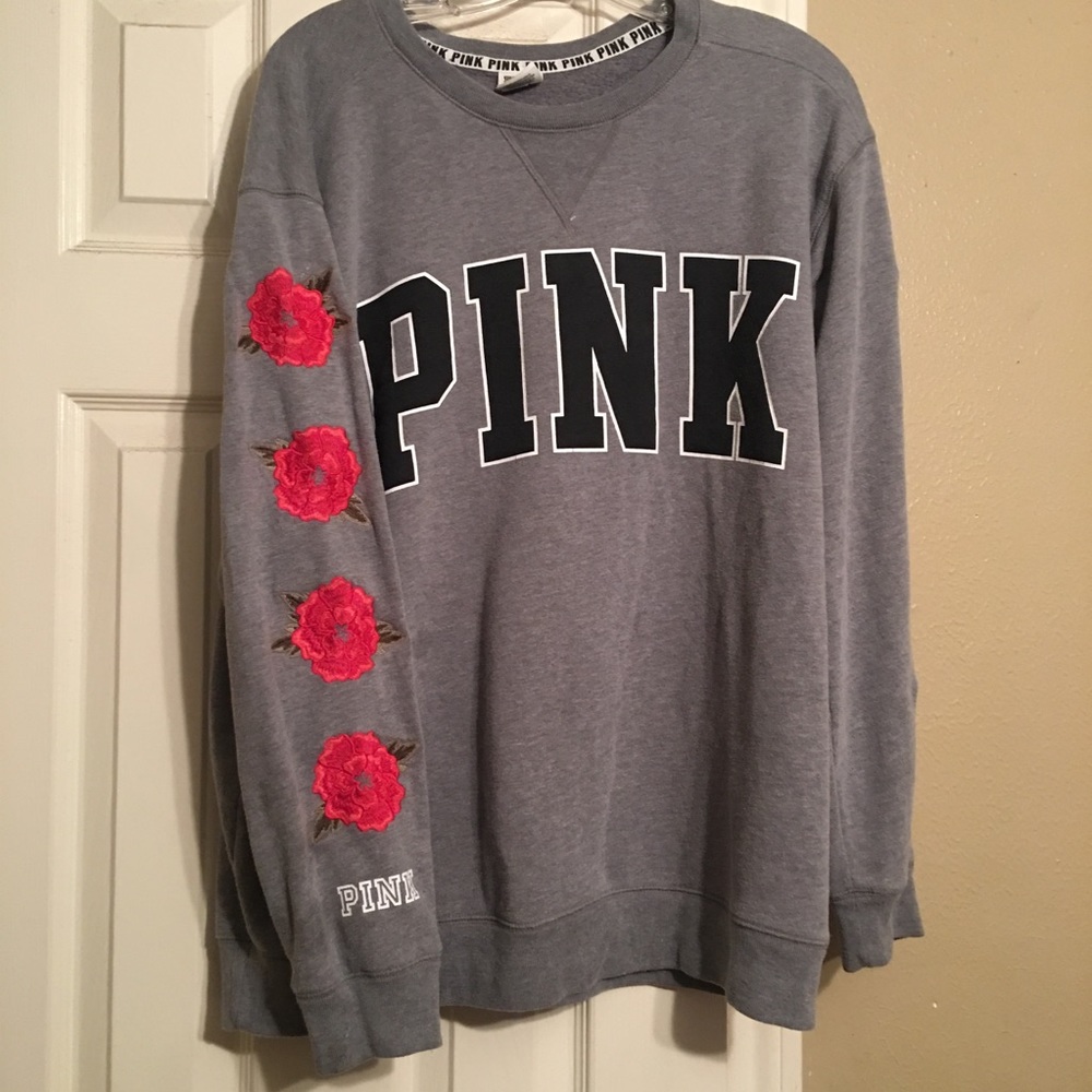Pink vs rose sweatshirt perfect condition sz M